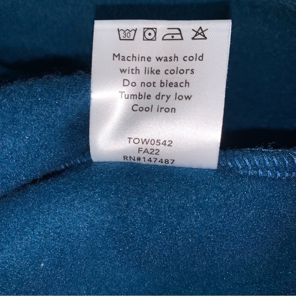 Draper James Turtleneck Pullover Fleece Size XXL EUC - Picture 13 of 13